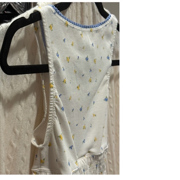 Rouje - Pearl Mini Fleurs Top - Ecru w/mini flowers - Size US 2 (FR 36) - Picture 10 of 12